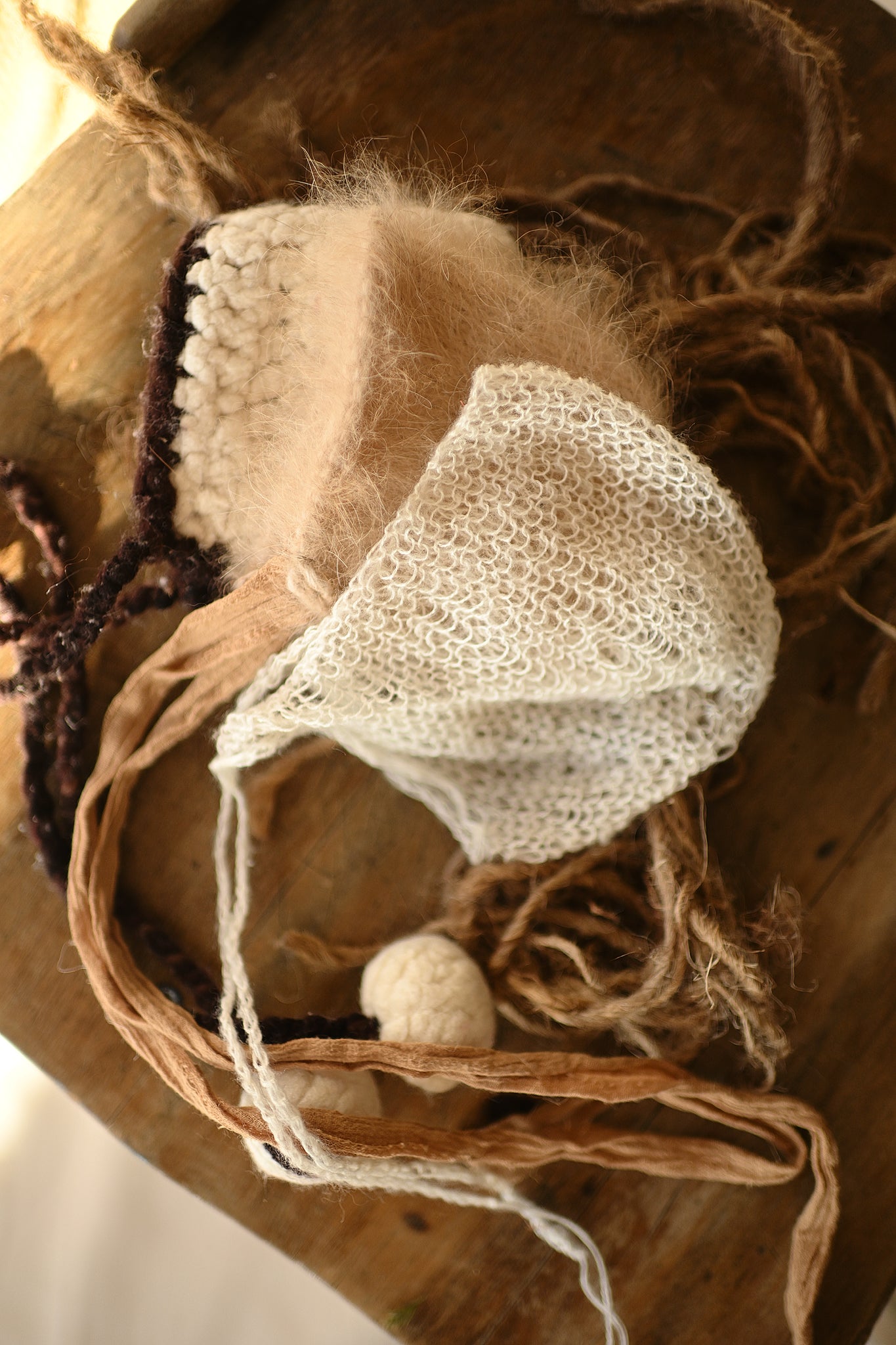 Newborn Bonnet Set 2